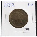 1852 LARGE CENT