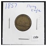 1857 FLYING EAGLE CENT