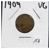 1909 INDIAN HEAD CENT