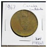 1867-1967 CANADA CONFEDERATION MEDAL