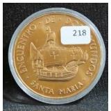 1992 - 500TH ANNIVERSARY COLUMBUS "SANTA MARIA" CO