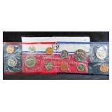 1987 UNC COIN SET - P & D MINTS