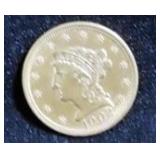 1902 CORONET HEAD $2 1/2 GOLD COIN
