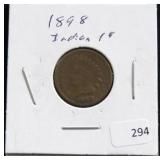 1898 INDIAN HEAD CENT