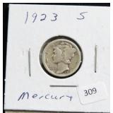 1923-S MERCURY DIME