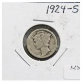 1924-S MERCURY DIME