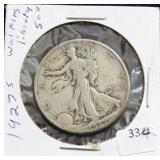 1927-S WALKING LIBERTY HALF DOLLAR