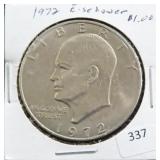 1972 EISENHOWER DOLLAR