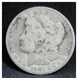 1901-O MORGAN SILVER DOLLAR