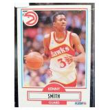 1990 FLEER KENNY SMITH CARD
