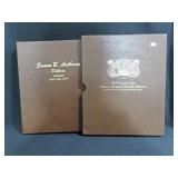 SUSAN B. ANTHONY DOLLAR BOOK - 16 COINS