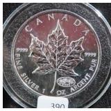 2000 CANADA SILVER MAPLE LEAF