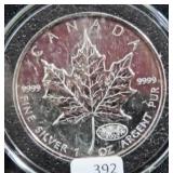 2000 CANADA SILVER MAPLE LEAF