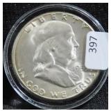 1953-S FRANKLIN HALF DOLLAR