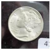 1941 MERCURY DIME