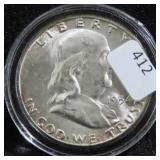 1954 FRANKLIN HALF DOLLAR
