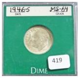 1946-S ROOSEVELT DIME