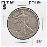 1940-S WALKING LIBERTY HALF DOLLAR