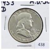 1953-D FRANKLIN HALF DOLLAR