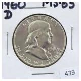 1960-D FRANKLIN HALF DOLLAR