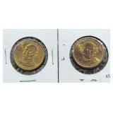 2 PRESIDENTIAL DOLLARS