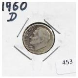 1960-D ROOSEVELT DIME
