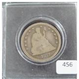 1877-S SEATED LIBERTY QUARTER