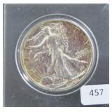 1942-D WALKING LIBERTY HALF DOLLAR