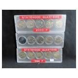 12 STATEHOOD QUARTERS - $3.50 FACE VALUE