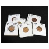 11 LICOLN CENTS - MOSTLY 1960