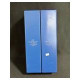 2 WHITMAN COIN COLLECTING PLASTIC BOXES