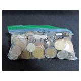 2 LBS. FOREIGN COINS