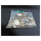 2 LBS. FOREIGN COINS