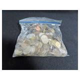2 LBS. FOREIGN COINS