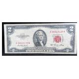 SERIES 1953 RED SEAL $2 BILL