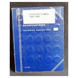 1946-1964 ROOSEVELT DIME BOOK - 48 SILVER DIMES