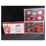 2005 SILVER PROOF SET