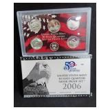 2006 SILVER PROOF STATE QUARTER SET