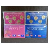 2002 COMMEMORATIVE QUARTERS - D & P SETS