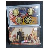 2008 PROOF PRESIDENTIAL DOLLAR SET