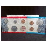 1971 UNC COIN SET - D MINT COMPLETE - P MINT MISSI