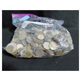 7 LB 15.2 OZ FOREIGN COINS