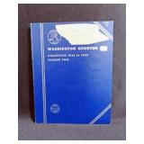 WASHINGTON QUARTER BOOK W/21 SILVER QUARTERS