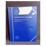 WASHINGTON QUARTER BOOK W/24 SILVER QUARTERS