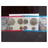 1975 UNC COIN SET - P & D MINTS