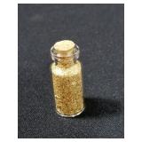 BOTTLE OF GENUINE 24K GOLD FLAKES