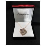 2CT DIAMOND HEART NECKLACE