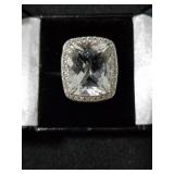 44CT GENUINE PETELITE RING SIZE 7 1/2