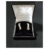 MATCHING DIAMOND EVENING EARRINGS