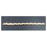 LARGE DIAMOND TENNIS BRACELET